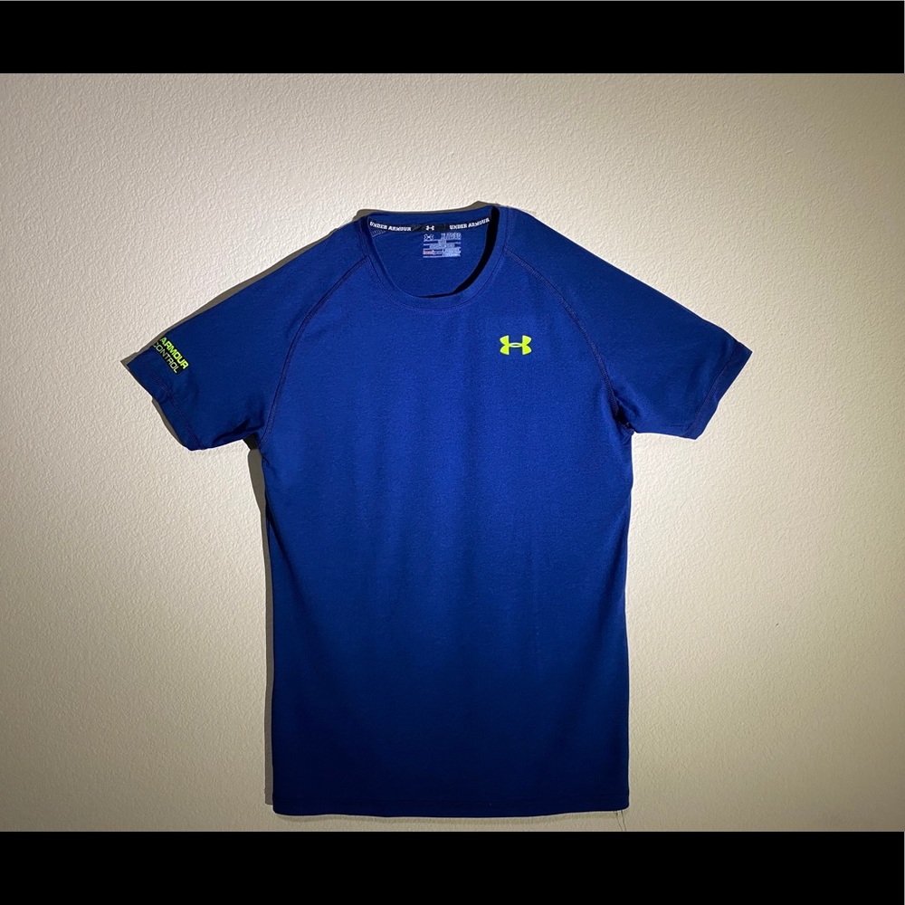 UnderArmour Men Blue T-Shirt